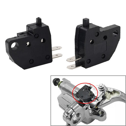 US 2x Motorcycle Front Brake Light Stop Lever Clutch Switch For Suzuki For Honda