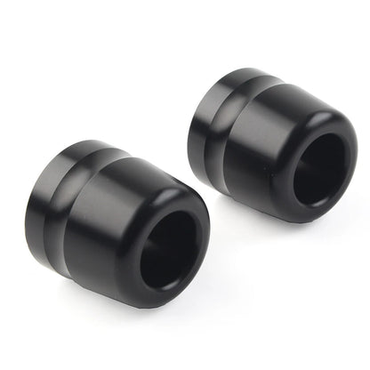 CNC Handlebar Grips Bar End Slider Caps For BMW S1000RR HP4 S1000R F800R Black