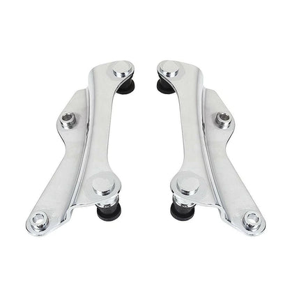 4-Point Chrome Docking Hardware Kit For Harley Touring Road King Glide 14-2020