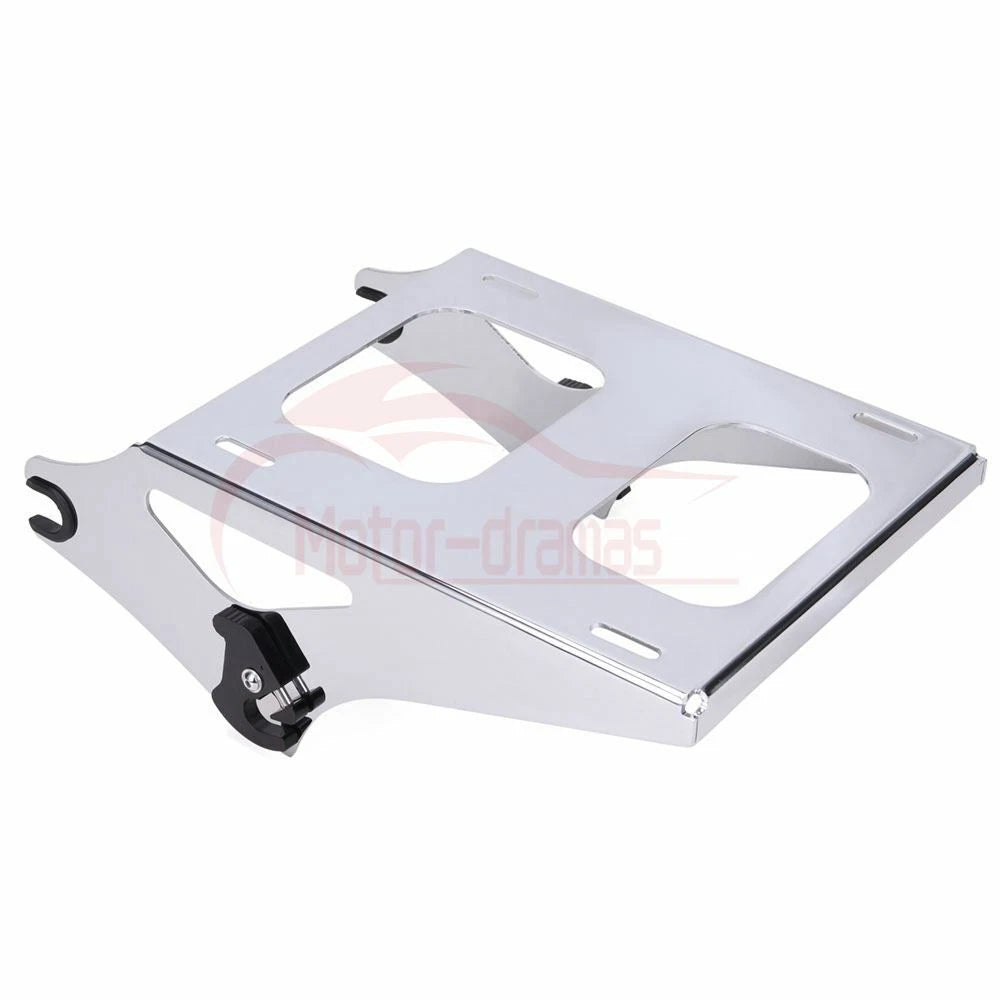Detachable Two-Up Tour Pak Pack Mounting Luggage Rack For Harley Touring 14-23