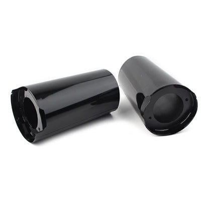 2x Fork Boot Slider Covers for Harley Touring Electra Street Tri Glide Black US