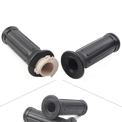 PAIR TWIST THROTTLE HAND GRIPS TUBE FIT YAMAHA PW50 PY50 PEEWEE 50 PIT DIRT BIKE