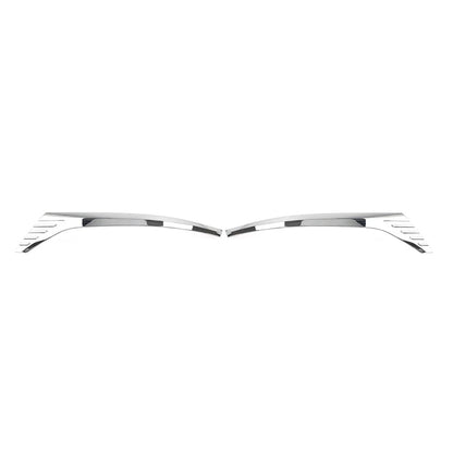 Headlight Lamp Light Trim ABS Chrome Fit for Toyota Voxy R80 2018 2019 2020 2pcs