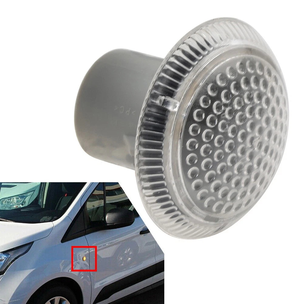 Side Marker Turn Signal Light Housing For Ford Transit Connect 2010-2021 ABS+PC
