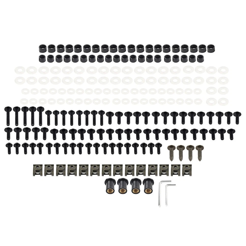Stainless Steel Fairing Bolt Kit Fastener Clip Screws for Honda CB1000R CBR600RR