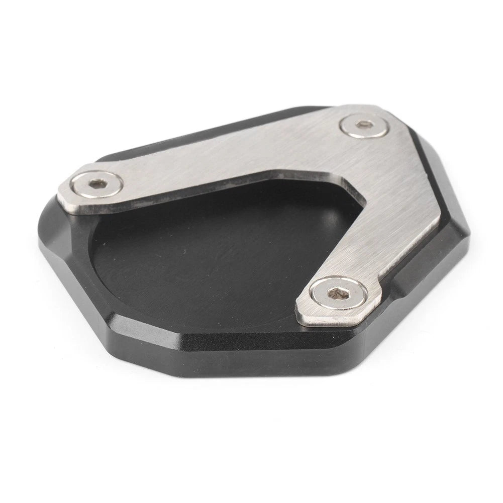 BLK Kickstand Side Stand Extension Plate Pad for BMW 04-13 R1200RT 03-07 R1200ST
