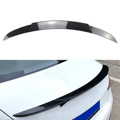 Car Tail Wing Rear Trunk Spoiler Trim For Benz C-Class W206 Carbon Fiber ABS