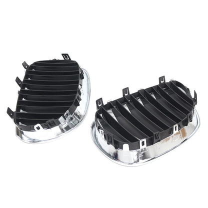 Front Bumper Hood Kidney Grille For BMW 5-Series E60 Sedan E61 Touring 2003-2010