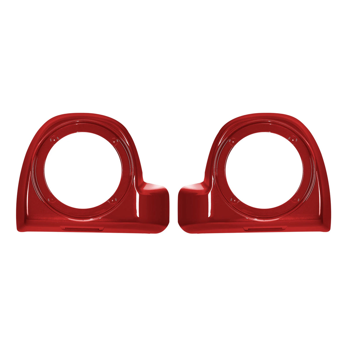 Lower Vented Fairing Speaker Pod Fit For Harley Electra Glide 14-25 Wicked Red