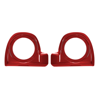 Lower Vented Fairing Speaker Pod Fit For Harley Electra Glide 14-25 Wicked Red