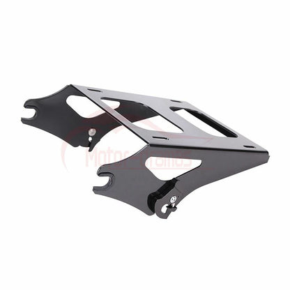 Two Up Tour Pack Mount Luggage Rack + Docking Kit For Harley Touring 2014-2023