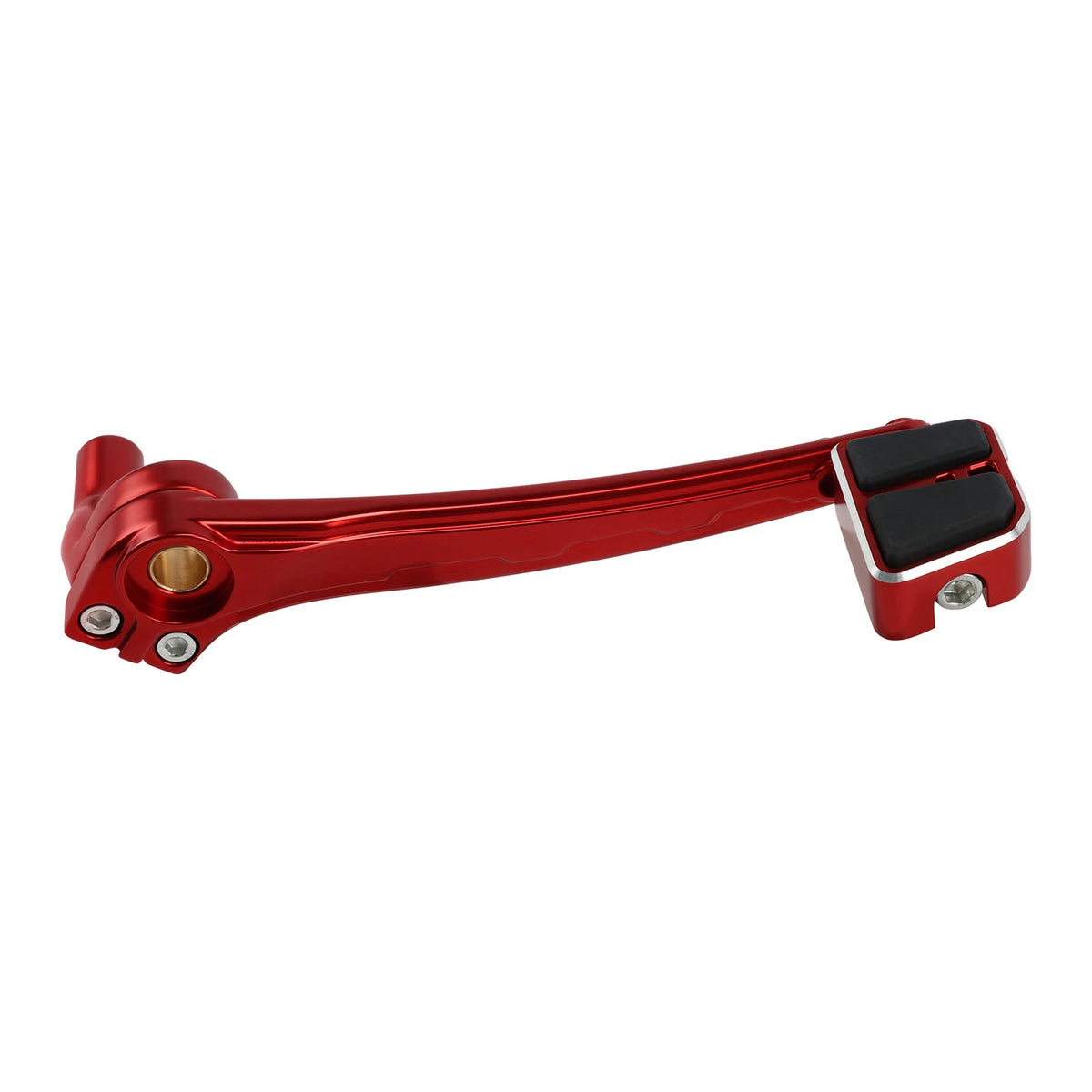 Red Brake Arm Lever Peg Pedal For Harley Softail Low Rider ST FXLRST 2022-2025