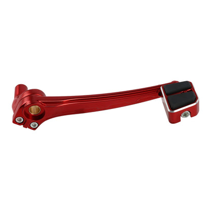 Red Brake Arm Lever Peg Pedal For Harley Softail Low Rider ST FXLRST 2022-2025