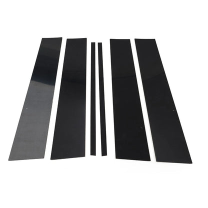 Pillar Posts Set Door Window Cover Trim Kit For Ford Explorer 2020-2023 6pcs