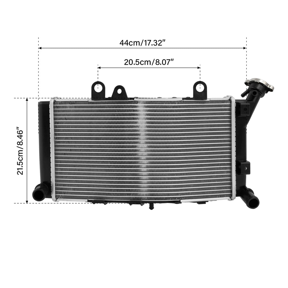 Radiator Cooling Cooler Fit For BMW F750GS F850GS F850GS Adventure 2019-2024 23