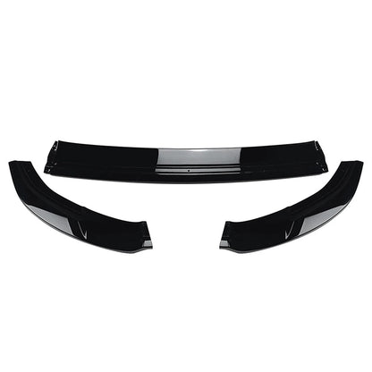 Front Bumper Splitter Spoiler Lip For Volkswagen Golf MK7 R R-Line 2014-2020
