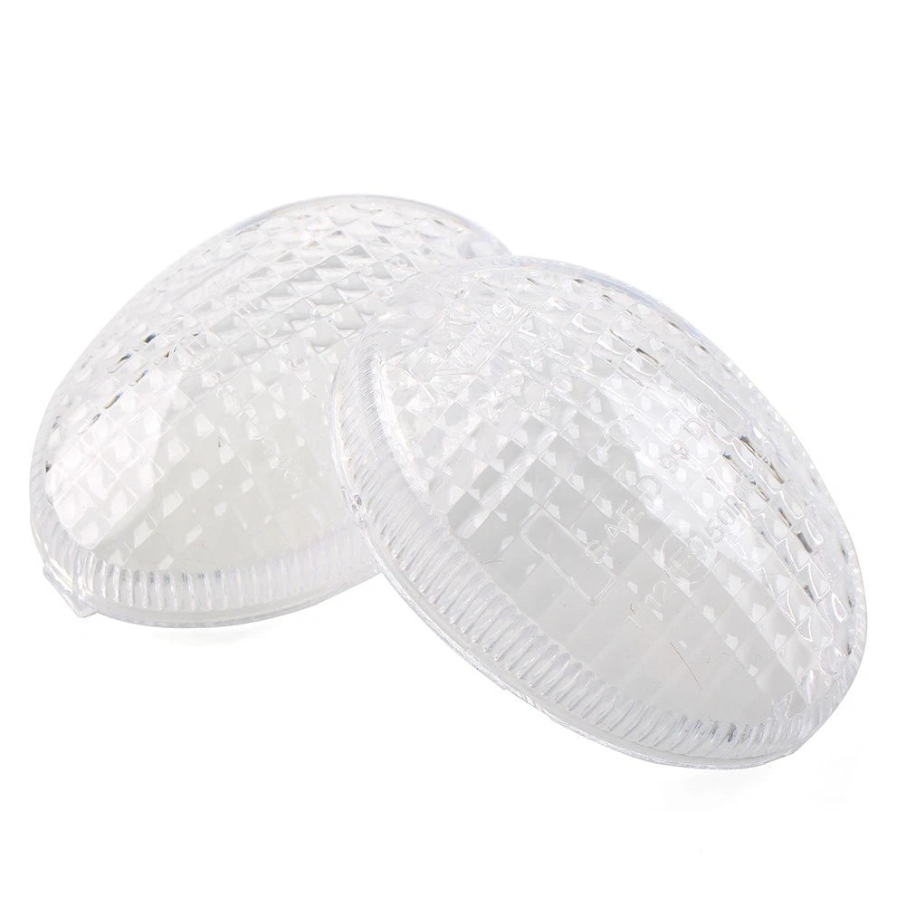 2x Motorcycle Turn Signal Light Lens Fit KAWASAKI EX250R NINJA 250R Vulcan Clear