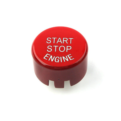 Engine Start Stop Button Cover Trim Red ABS Fit For BMW 5 Series G30  G Chassis