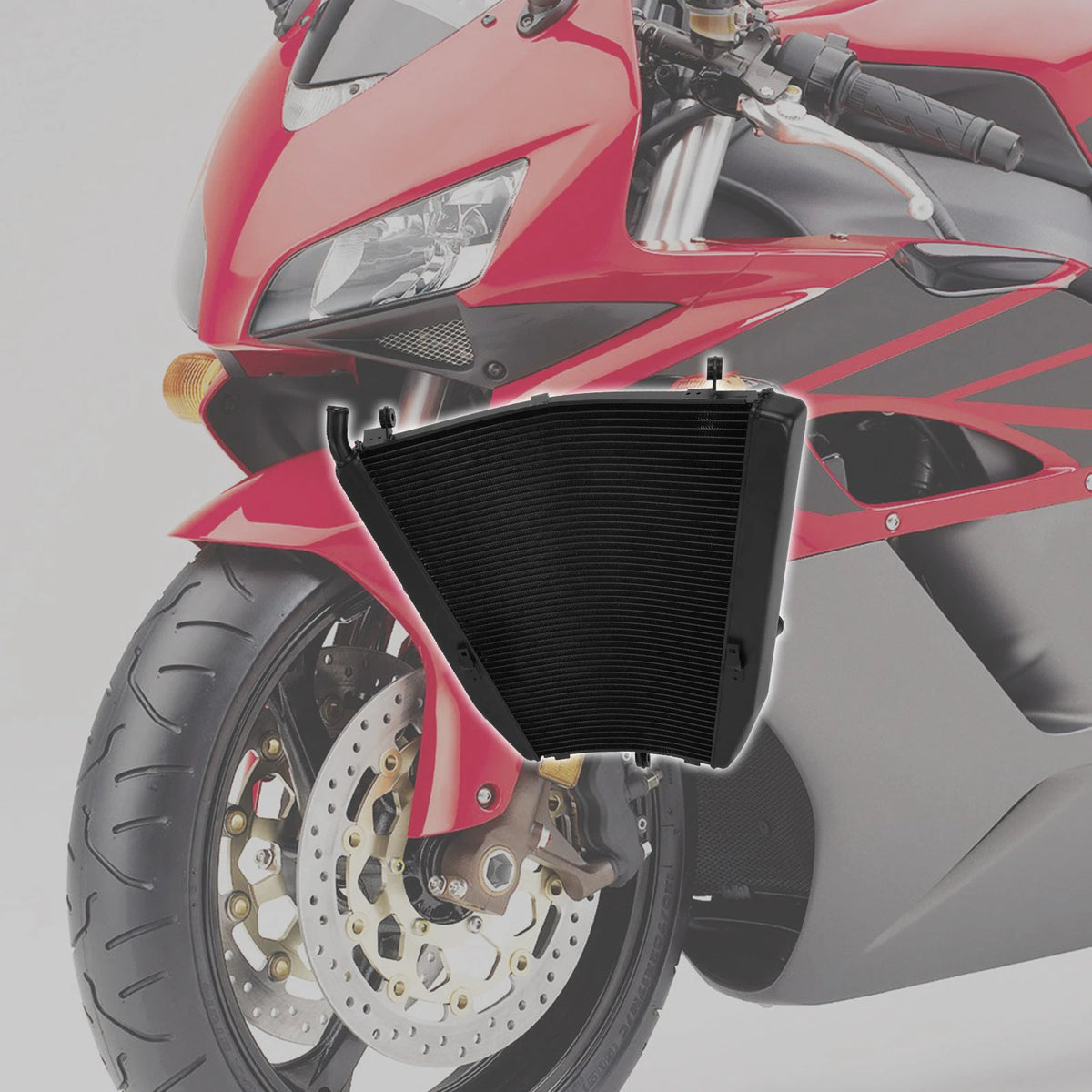 Radiator Cooling Cooler Fit For Honda CBR1000RR CBR 1000 RR 2004-2005 Aluminum
