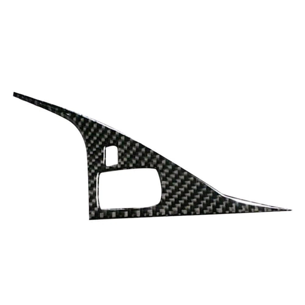 Interior Gear Shift Drive Panel Cover For Infiniti Q50 Q60 14-19 Carbon Fiber US