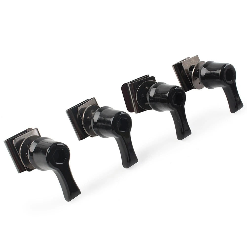 Saddlebag Lock Mounting Screw Kit Fit For Harley Touring Road Glide 93-23 Black