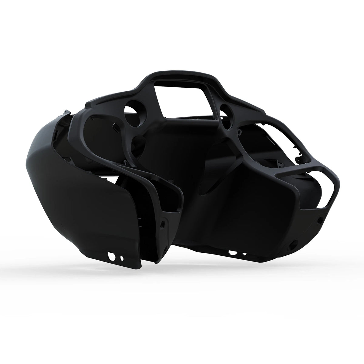 Matte Black Front Fairings Glove Box Air Duct For Harley Road Glide FLTR 2015-Up