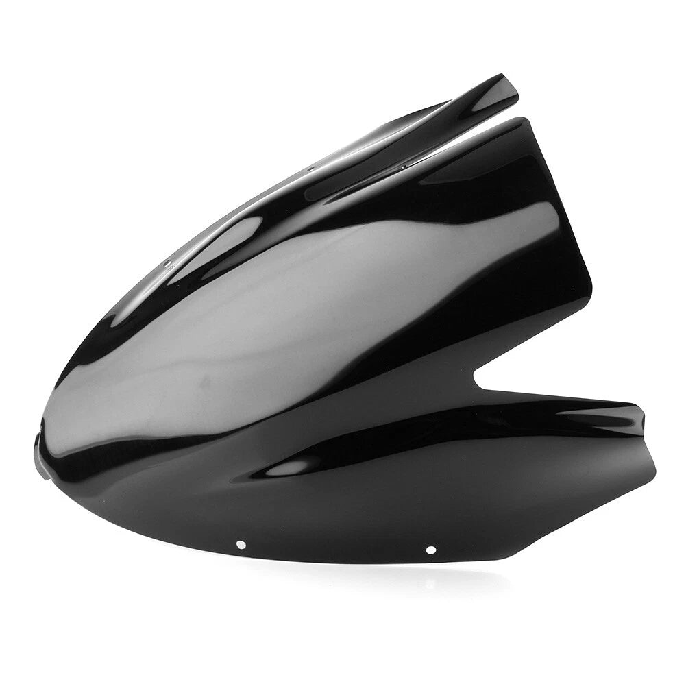 Front Windshield Windscreen Windproof Fit Kawasaki NINJA 650 ER6F 2006-08 Black