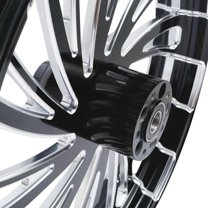 23" Front Wheel Rim Dual Disc Hub Fender Fit For Harley Electra Glide ABS 97-21