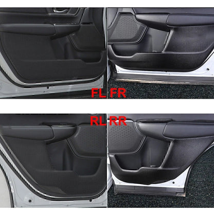 4 Pcs Plastic Car Door Anti Kick Pad Protection Cover For Honda CRV CR-V 2017-22