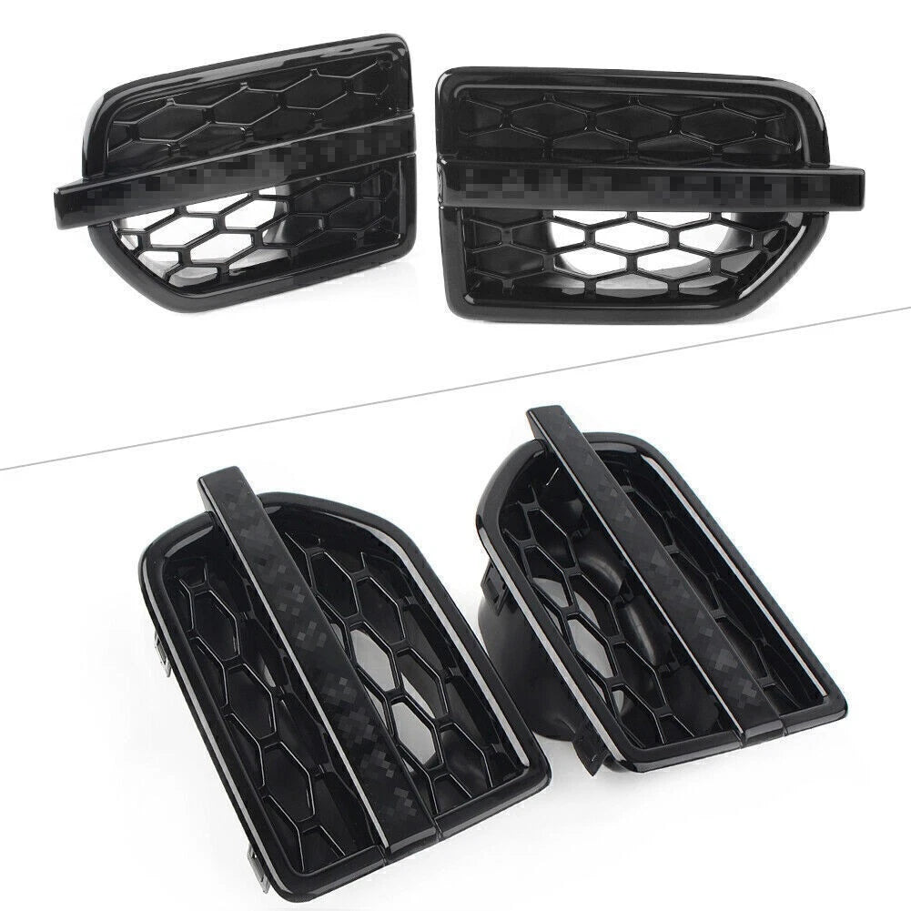 Side Grille Air Intake Fender Vent in Santorini Gloss For Land Rover LR4 10-16