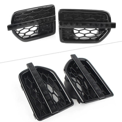 Side Grille Air Intake Fender Vent in Santorini Gloss For Land Rover LR4 10-16