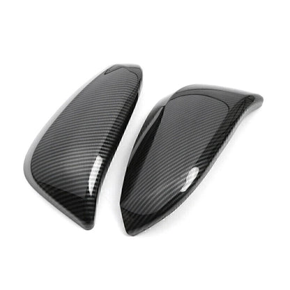 Fit Toyota Hilux Revo 2015 - 2022 Style Side Door Mirror Cover Trim Carbon Fiber