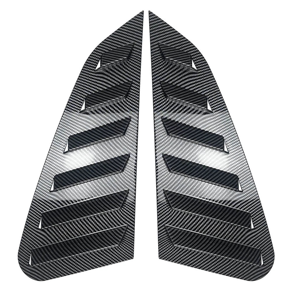 Rear Window Shutter Louvers Cover Trim For Subaru Impreza WRX STI 2011-2014