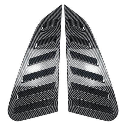 Rear Window Shutter Louvers Cover Trim For Subaru Impreza WRX STI 2011-2014