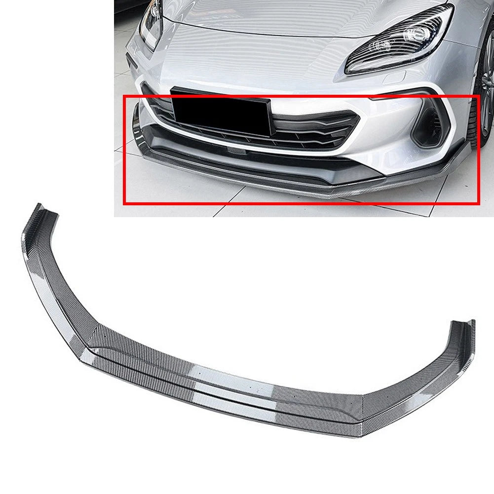 For Subaru BRZ 2021-2024 Front Bumper Spoiler Splitter Lip Body Kit