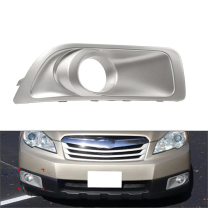 1x Right Front Bumper Fog Light Trim Bezel Cover Silver For Subaru Outback 10-12