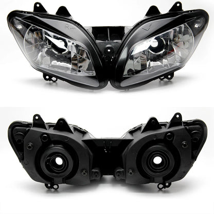 Left Right Headlight Headlamp Assembly For Yamaha YZF R1 YZF-R1 R1000 2002 2003