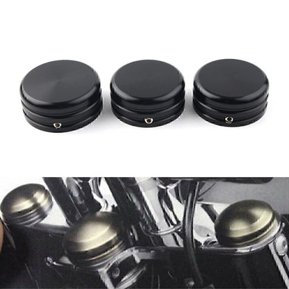 Motorcycle Upper Fork Stem Nut Cover for Harley  Sportster 883 Iron Low XL883L