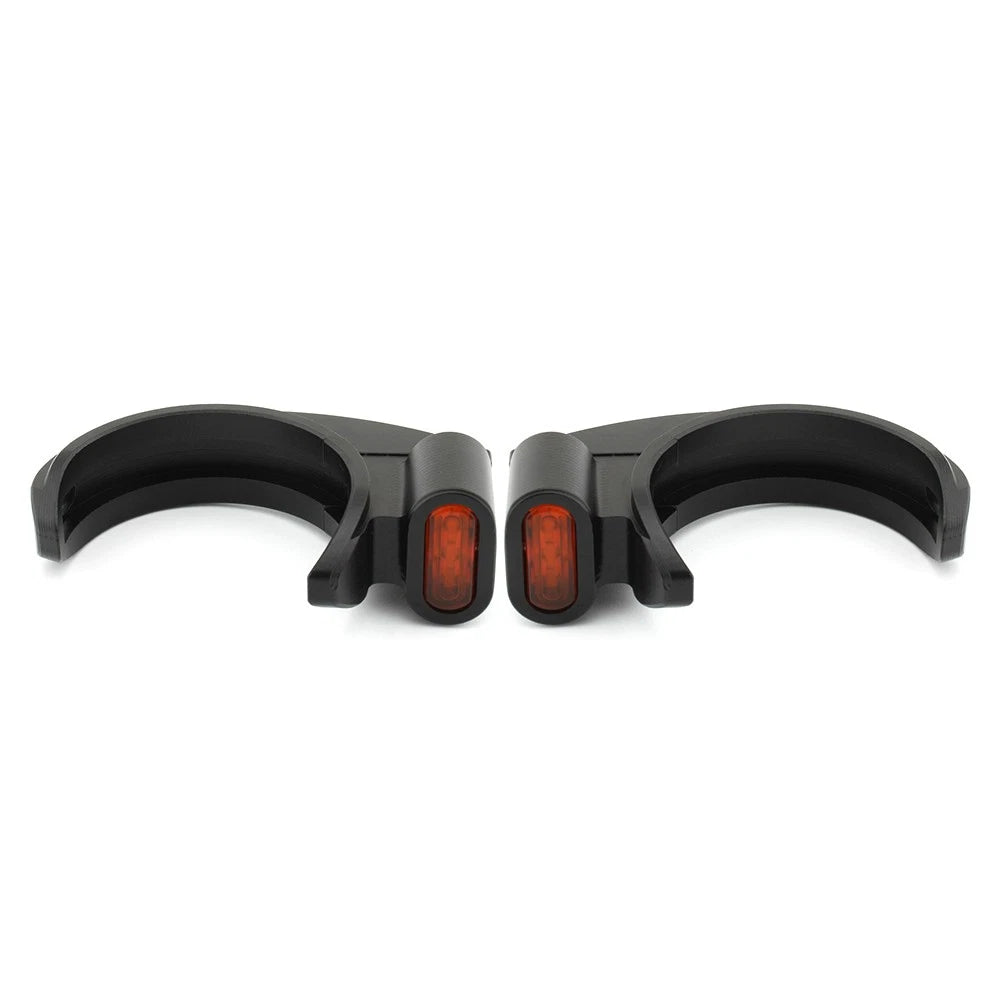 LED Front Turn Signal Light For Harley 49-51mm Front Fork Shock Absorber Amber