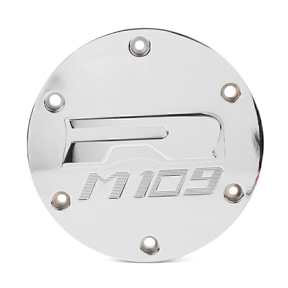 Derby Side Cover Cap For Suzuki Boulevard M109R 2006-2018 Motorcycle Chrome US