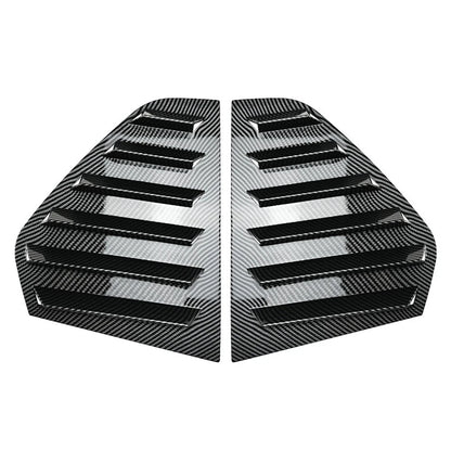 Rear Window Side Vent Shutter Louver Cover Trim For VW Golf 8 MK8 2020-2022 2021