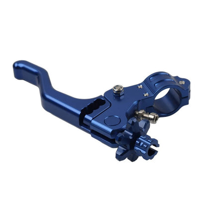 Stunt Clutch Lever Performance Cable Pull 7/8 1 Finger Universal Motorcycle Blue