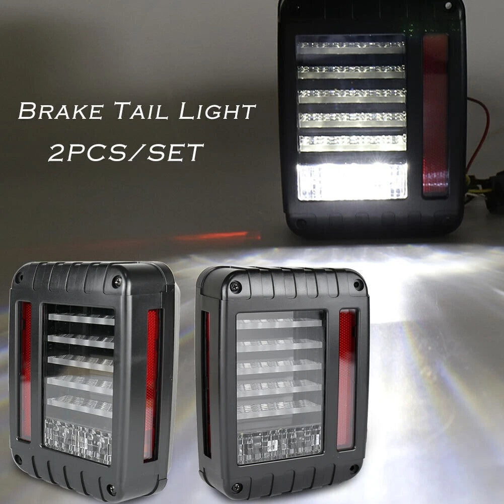 Brake Turn Signal Lights Tail Lamp Left &Right Bulb Fit Jeep JK Wrangler 2007-17