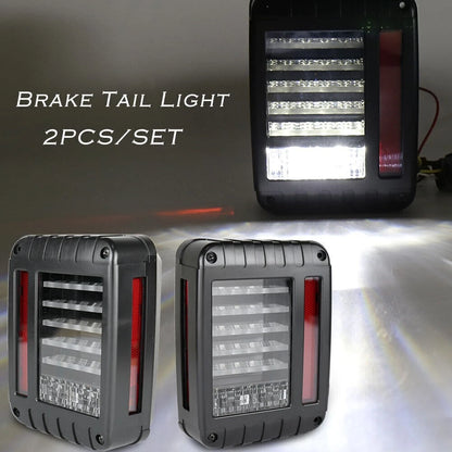 Brake Turn Signal Lights Tail Lamp Left &Right Bulb Fit Jeep JK Wrangler 2007-17