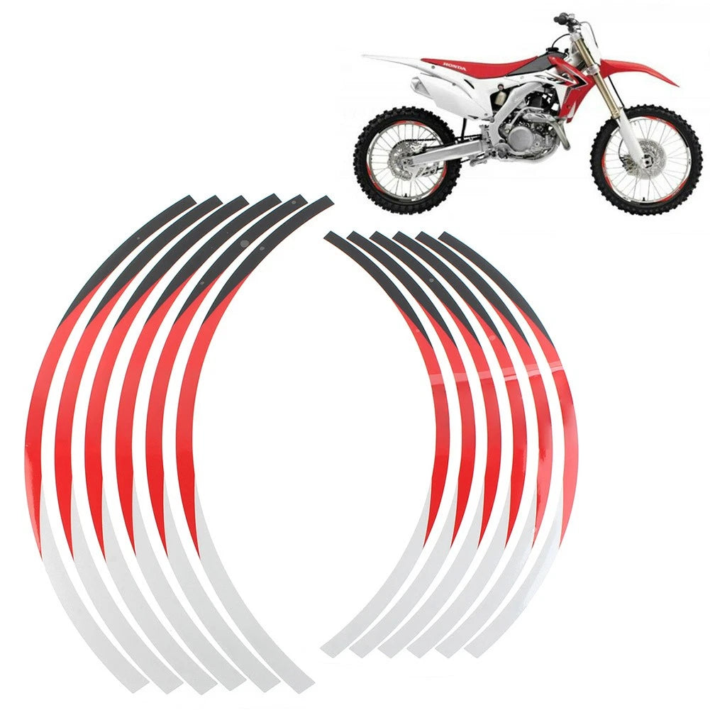 21" 18" RIM WHEEL STICKERS FOR Honda CRF 250L/ RALLY CRF 300L / RALLY CRF230L US