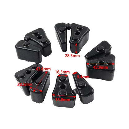 Rear Wheel Axle Hub Cush Rubber Damper Glue For Honda VTR1000 97-06 XL CRF 1000