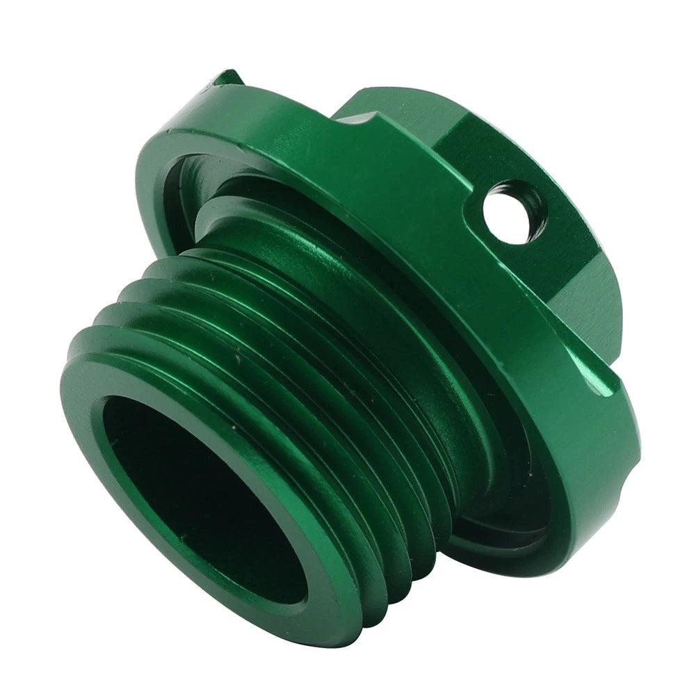 Green Engine Oil Fill Plug Screw Cap for Kawasaki KX250 KX250F KLX450R KX450F