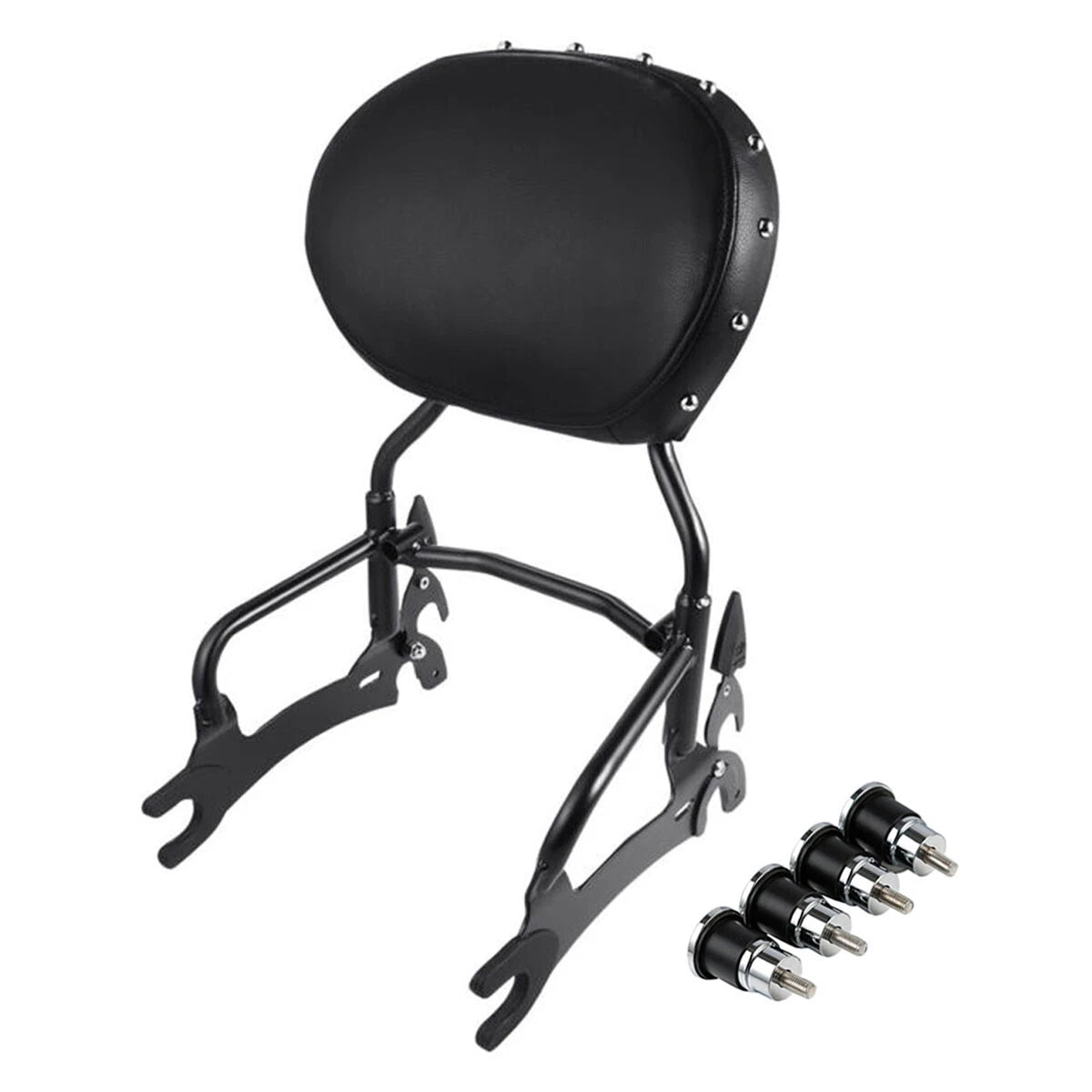 12" Backrest Sissy Bar Mount Spools Fit For Indian Chief Dark Horse 2016-2018 17
