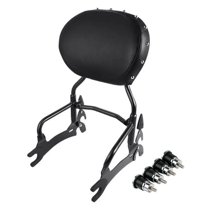 12" Backrest Sissy Bar Mount Spools Fit For Indian Chief Dark Horse 2016-2018 17