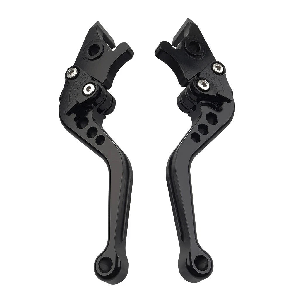 2x CNC Adjustable HandlebarShort Brake Clutch Levers For YAMAHA MT 07 2014-2024